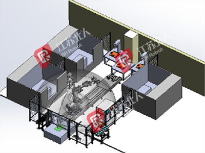 Valve block automatic production line